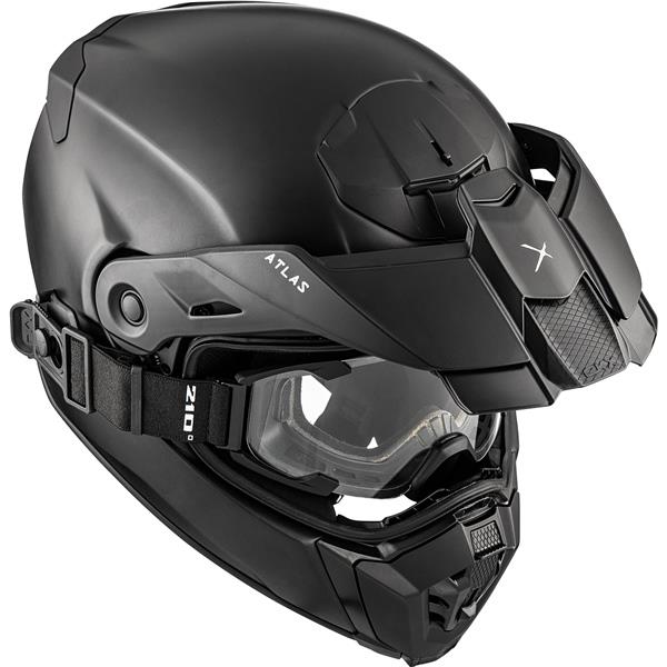 CKX Atlas Adventure Motorcycle Helmet Matte Black