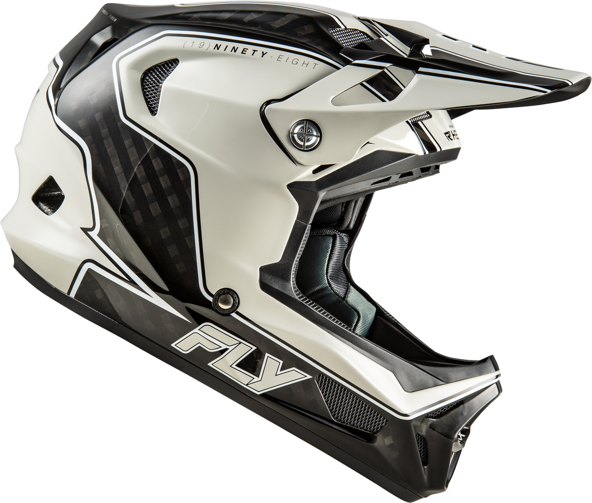 Yth Werx R Flow Carbon Hlmt Black Carbon/Grey Yl