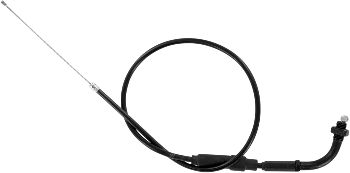 MOTION PRO Black Vinyl Throttle Cable - Pull - Honda 02-0419