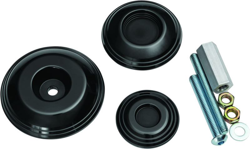 Kuryakyn Lodestar Rear Axle Sliders-BMW-Black - Cycle City Outdoors