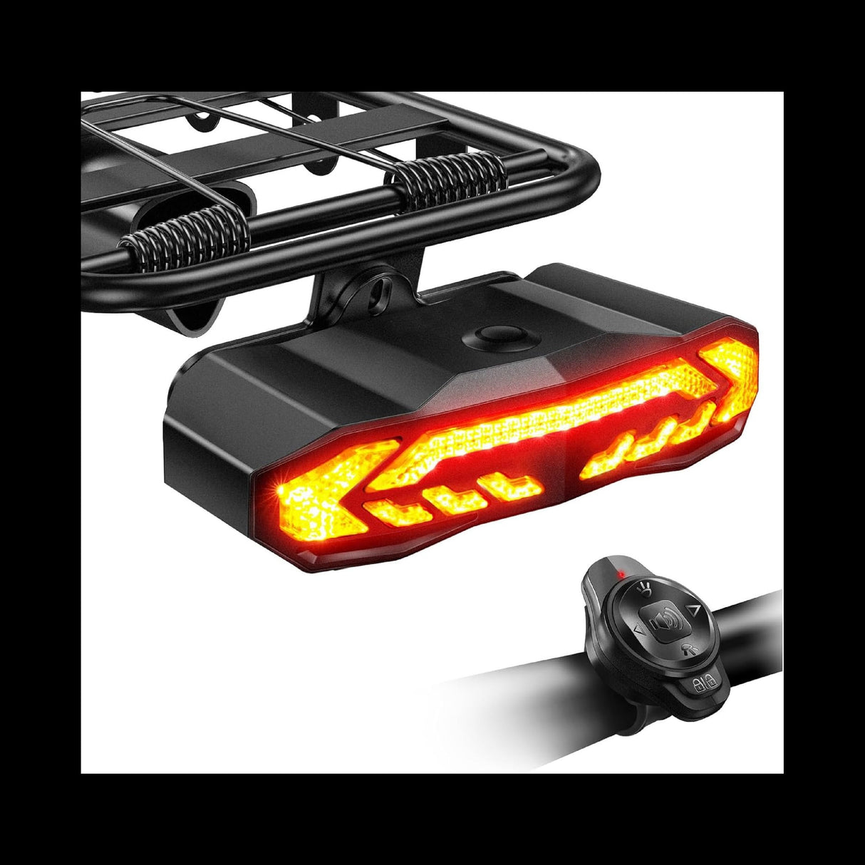 BiKASE Sentry Brake Light, Turn Signal & Alarm 9800