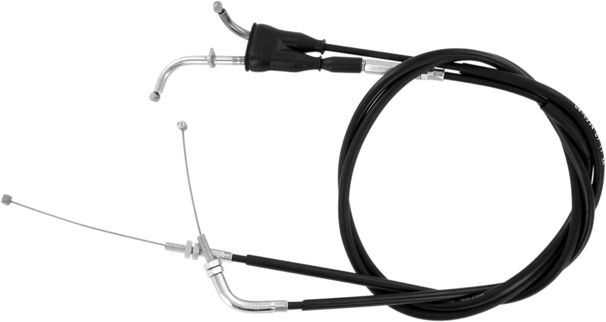 MOTION PRO Black Vinyl Throttle Cable - Push/Pull - Suzuki 04-0234