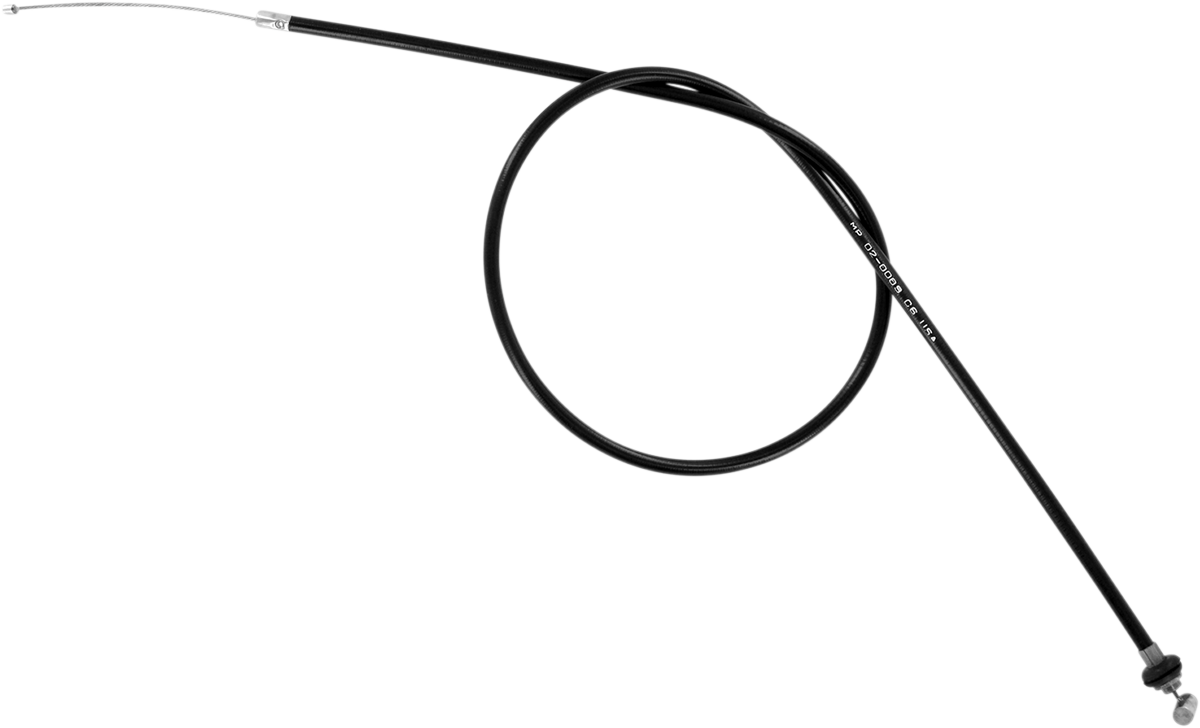 MOTION PRO Black Vinyl Throttle Cable - Pull - Honda 02-0009