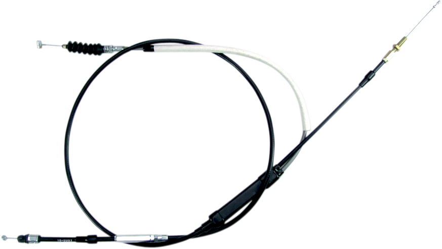 MOTION PRO Black Vinyl Throttle Cable - Pull - Polaris 10-0093