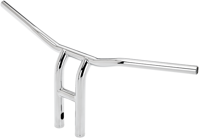 BILTWELL 1" T-Bar - Tyson XL - Pullback - 12" - Chrome 6262-1053