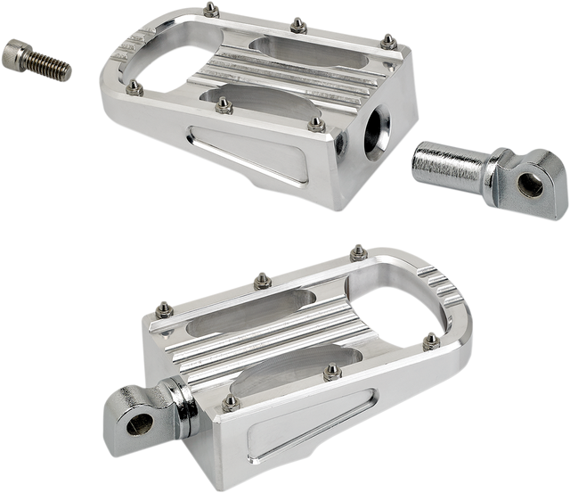 BILTWELL Punisher Foot Pegs - Polished - XL 7006-303-01