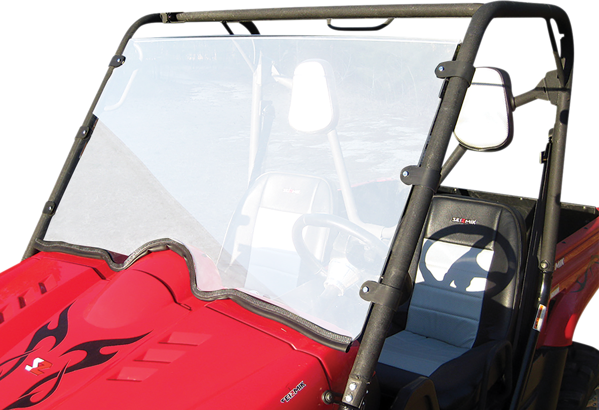 SEIZMIK Full Windshield - Unvented - Rhino 50-23019KIT
