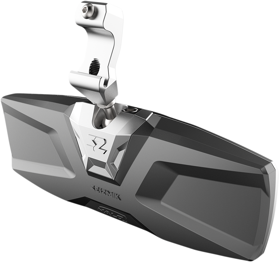 SEIZMIK Mirror - Halo R - Rear View - Rectangle - Silver - Defender 56-18028