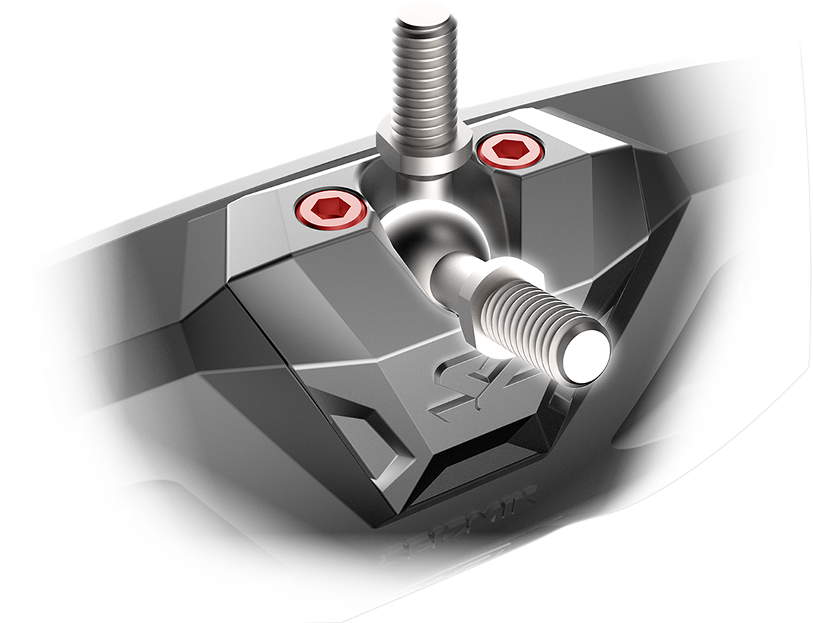 SEIZMIK Mirror - Halo R - Rear View - Rectangle - Silver - 1-3/4" 56-18024