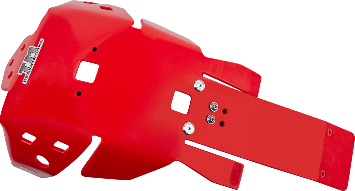T.M. Designworks HOLG-470-RD Skid Plate - Red - Honda | Adventure/Off-Road