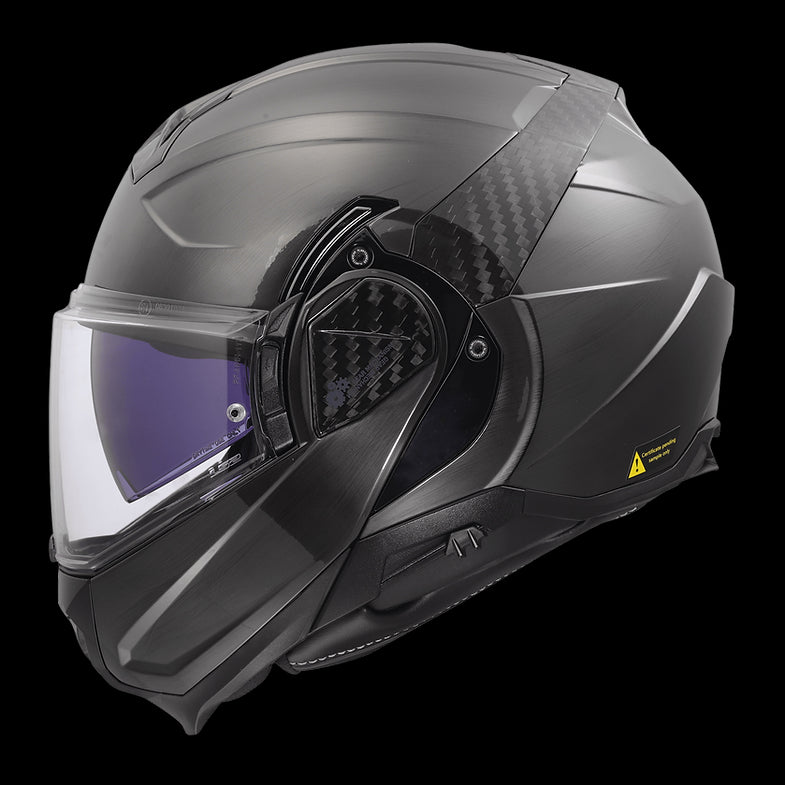 LS2 - Advant II Jeans Gloss Gray Modular Helmet