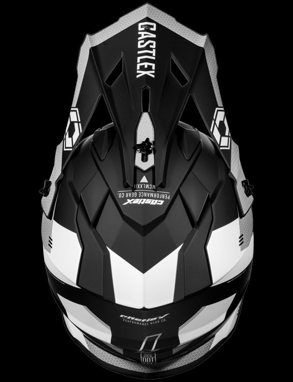 Castle CX Mode MX Helmet Corsa Matte White Large