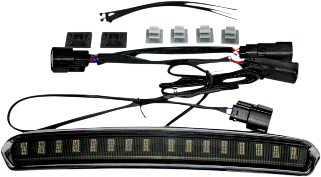 Custom Dynamics Tour Pack Lid Light - Chrome/Smoke CD-TP-LID-CS - Cycle City Outdoors