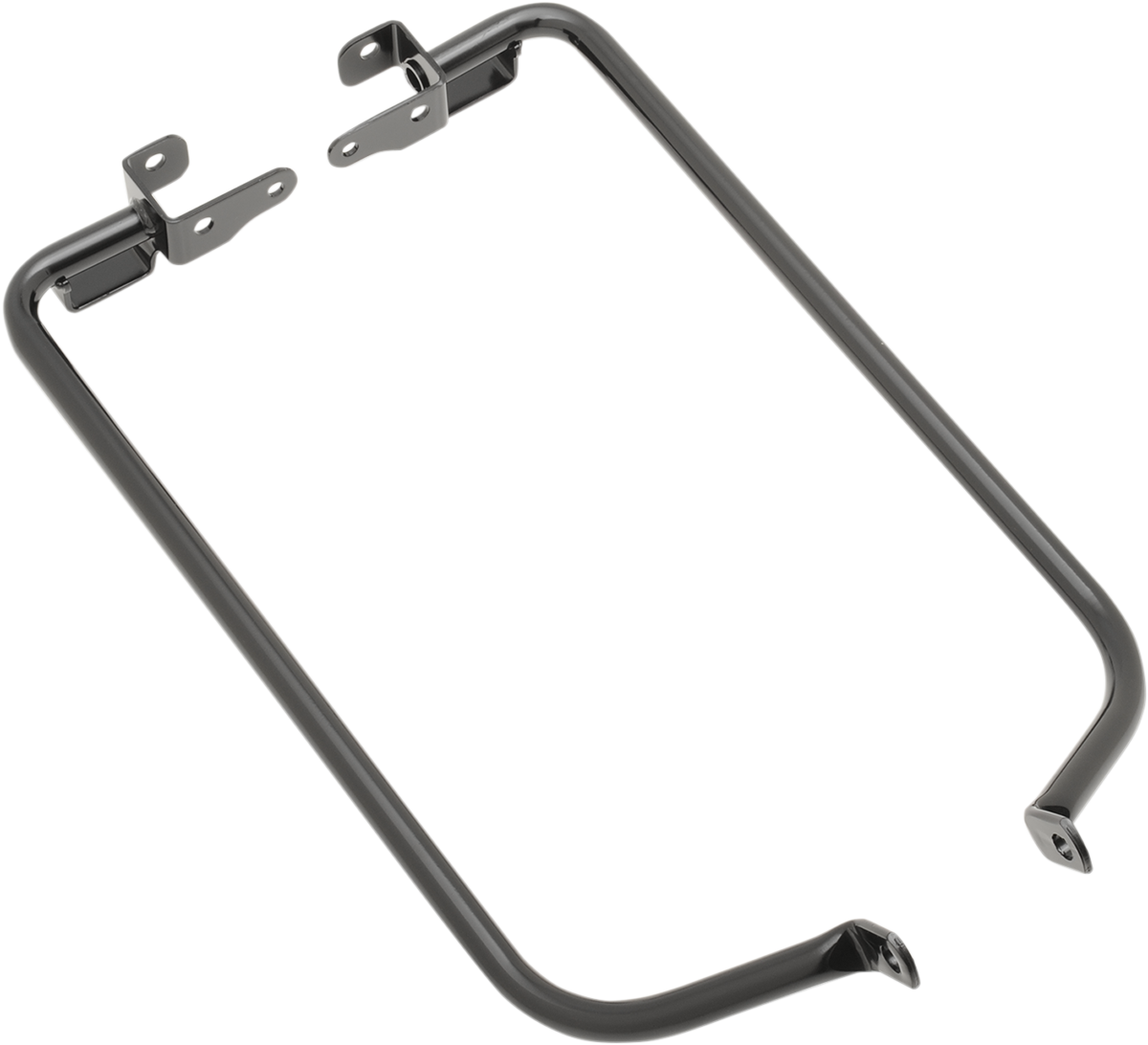 DRAG SPECIALTIES Saddlebag Support Brackets - Black - FL '14-'23 S77-0148B