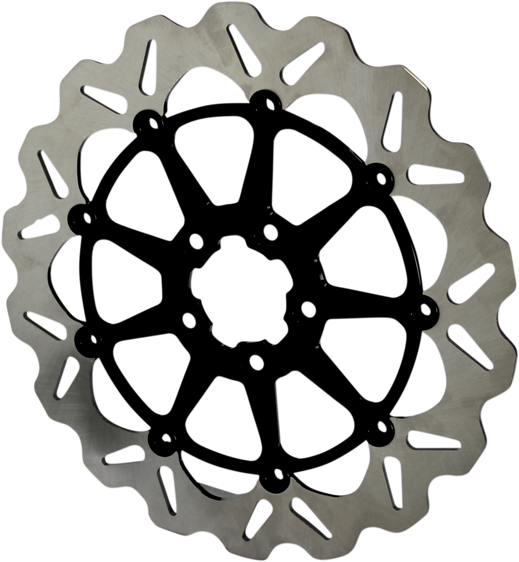 GALFER Wave? Rotor - Black - 12.5" DF680CWS-B - Cycle City Outdoors