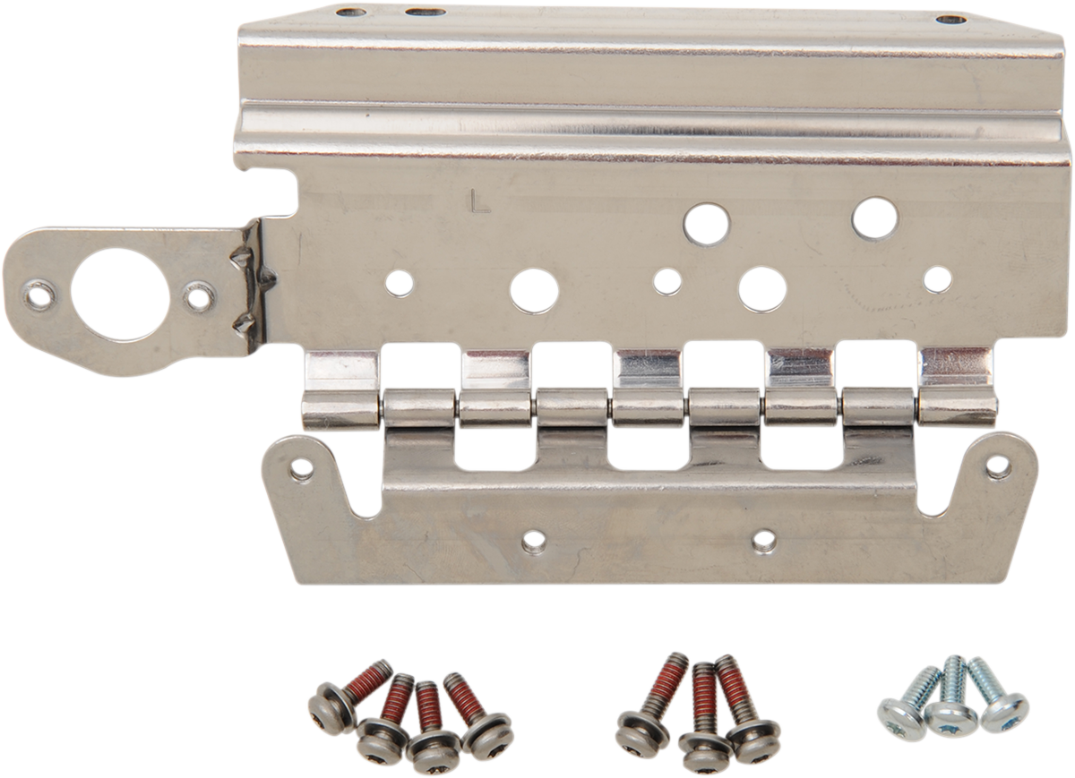 DRAG SPECIALTIES Replacement Saddlebag Lid Hinge Kit - Left - FL '14-'23 S77-0150-AL