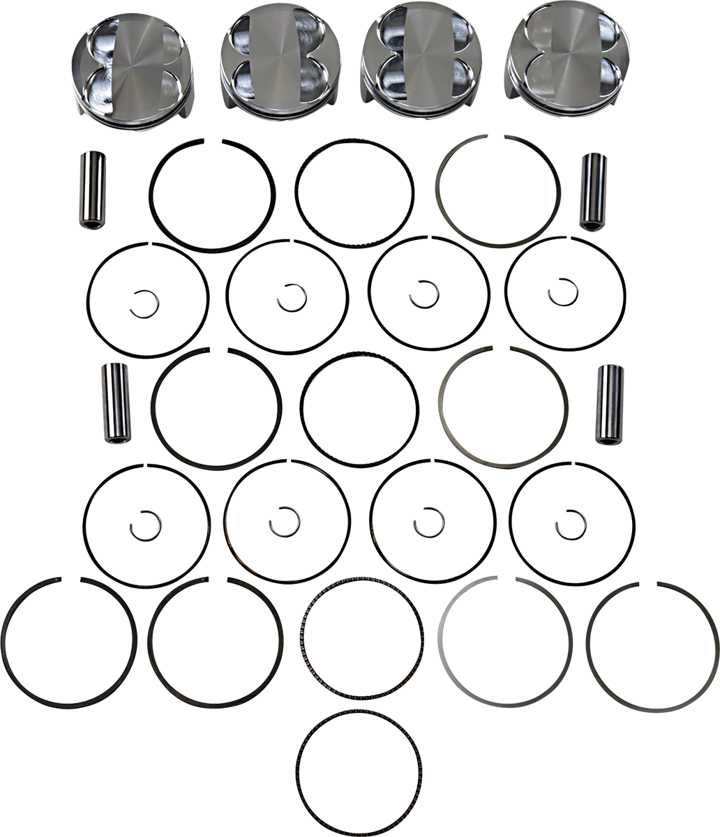 JE PISTONS Piston Kit - 84.00 mm - 13.5:1 CR - Suzuki 274087