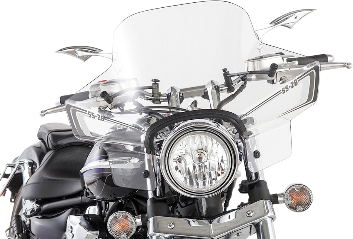 Slipstreamer 96401-15038 Sport Fairing Windshield - Clear | Street