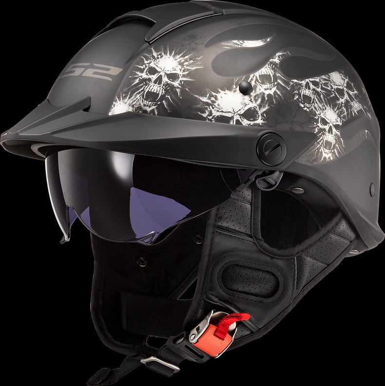 LS2 - Rebellion Bones Half Helmet