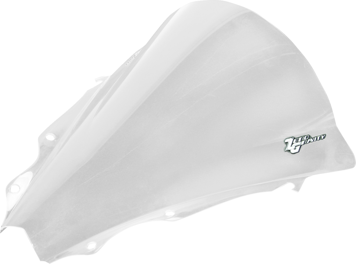Zero Gravity 16-579-01 Double Bubble Windscreen - Clear - YZF-R6 | Street