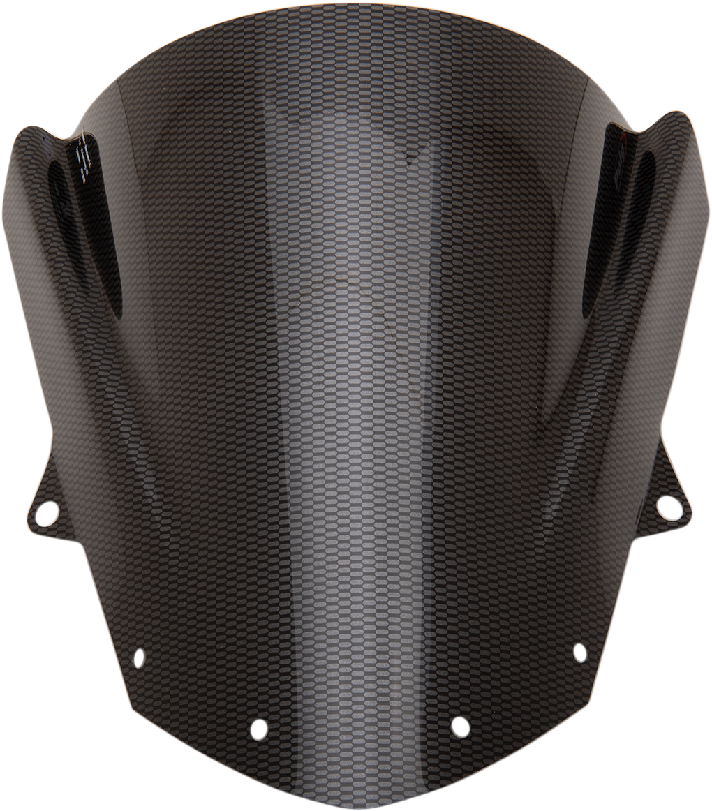 Puig Hi-Tech Parts 3177C Race Windscreen - 13-3/4" - Carbon - ZX-6R | Street