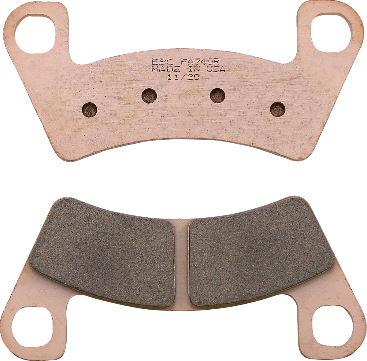 EBC FA-R Series Sintered Front Brake Pads - FA740R (Arctic Cat Wildcat XX / Textron Wildcat XX 2018–2024)