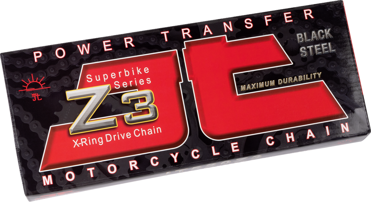JT CHAINS JTC525Z3-120RL 525 Z3 - Heavy Duty Drive Chain - 120 Links | Adventure/Off-Road