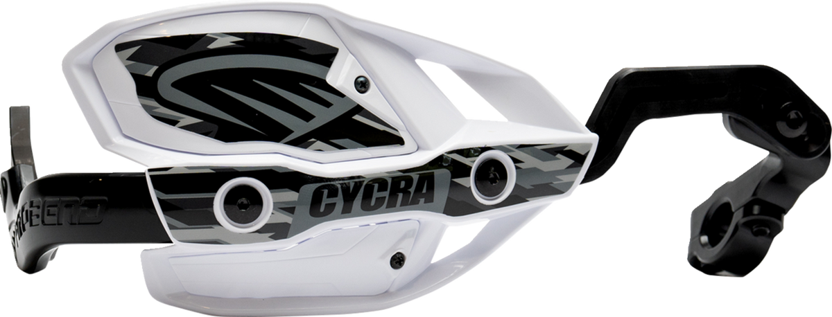 Cycra 1CYC-7410-42X 1-1/8" Ultra Probend CRM Handguards - White | ATV/UTV/Off-Road