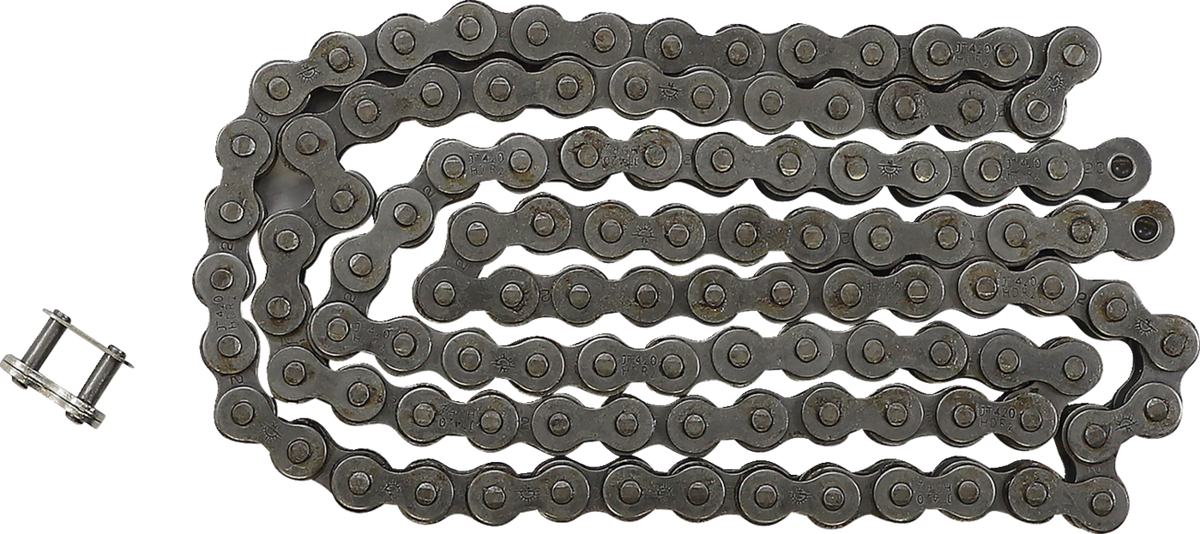 JT CHAINS JTC420HDR108SL 420 HDR - Heavy Duty Drive Chain - Steel - 108 Links | Adventure/ATV/UTV