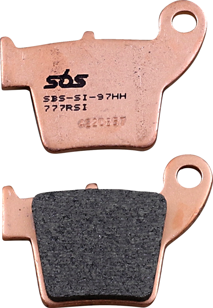 SBS Sintered Brake Pads - 777RSI (Honda CRF450R / TM MX 85 2002–2024)