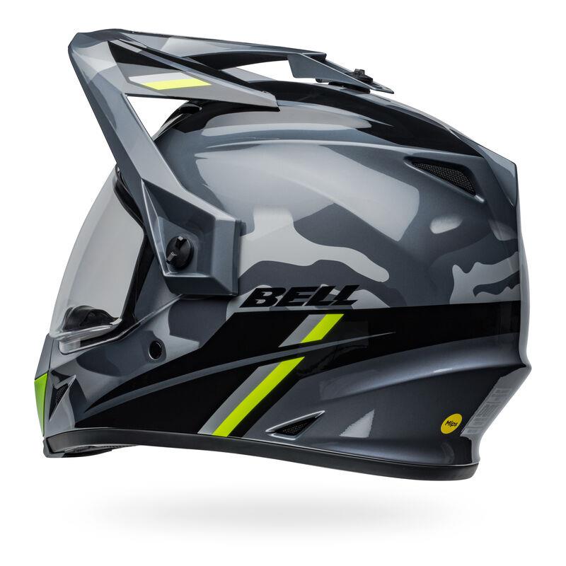 Bell - MX-9 ADV MIPS - Gloss Metallic Gray Camo Alpine Motorcycle Helmet