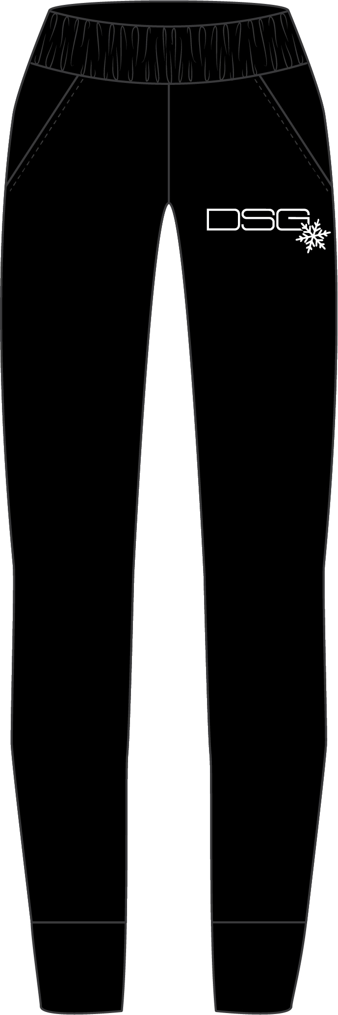 Midlayer Pant Black 16 - Cycle City Outdoors