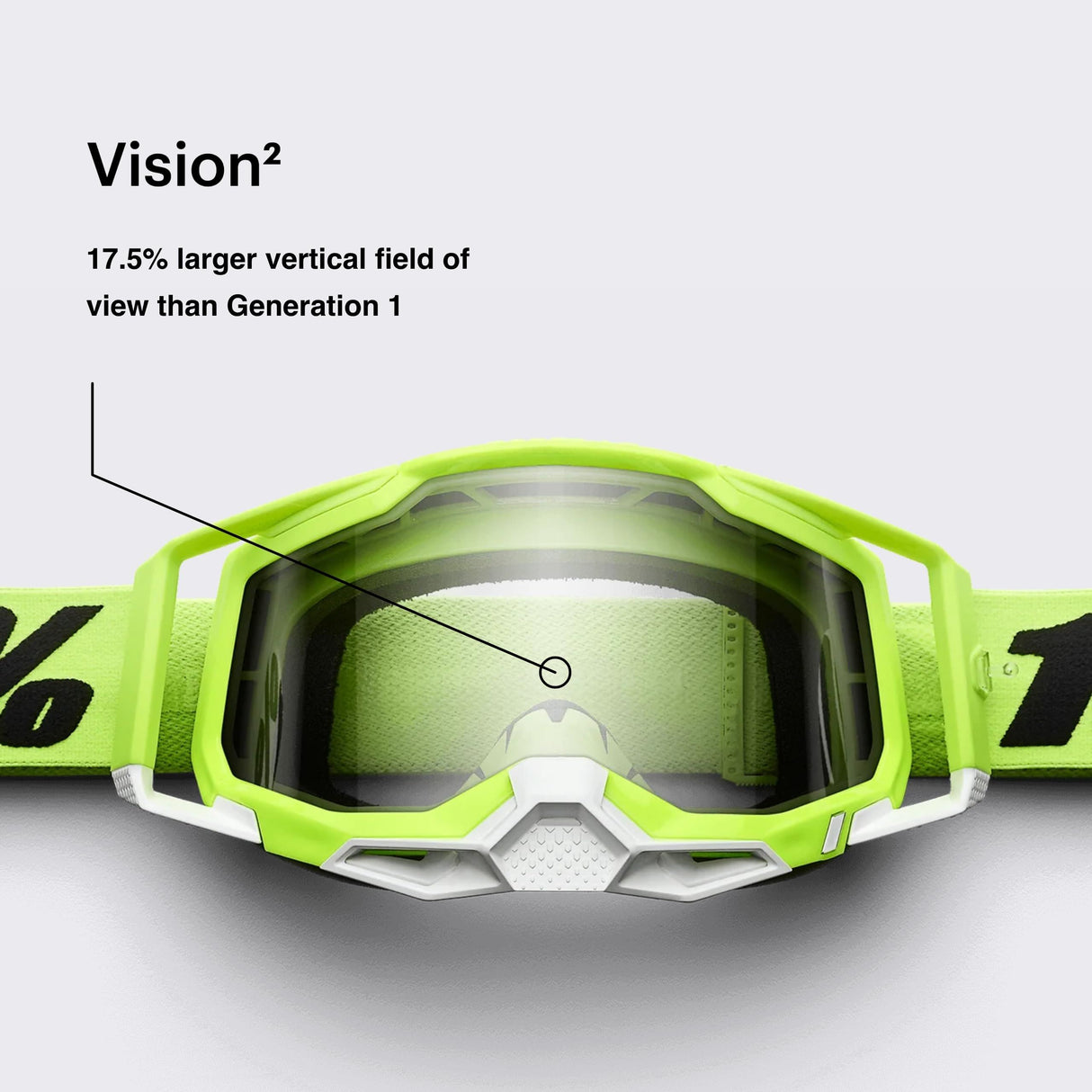 100% - Racecraft 2 - Goggles - Topo with Silver Mirror Lens