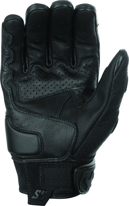 Speed and Strength Twist of Fate Leather Gloves Black - Small - Cycle City Outdoors