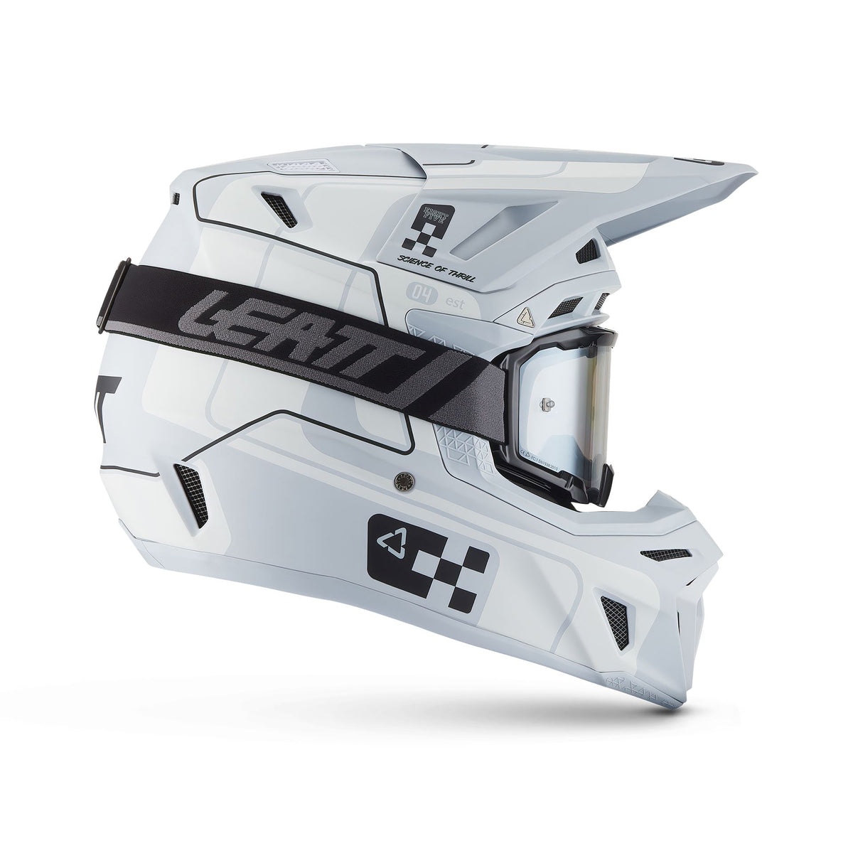 Leatt Moto 8.5 | Composite Off-Road Helmet Kit | Velocity 5.5 Goggles