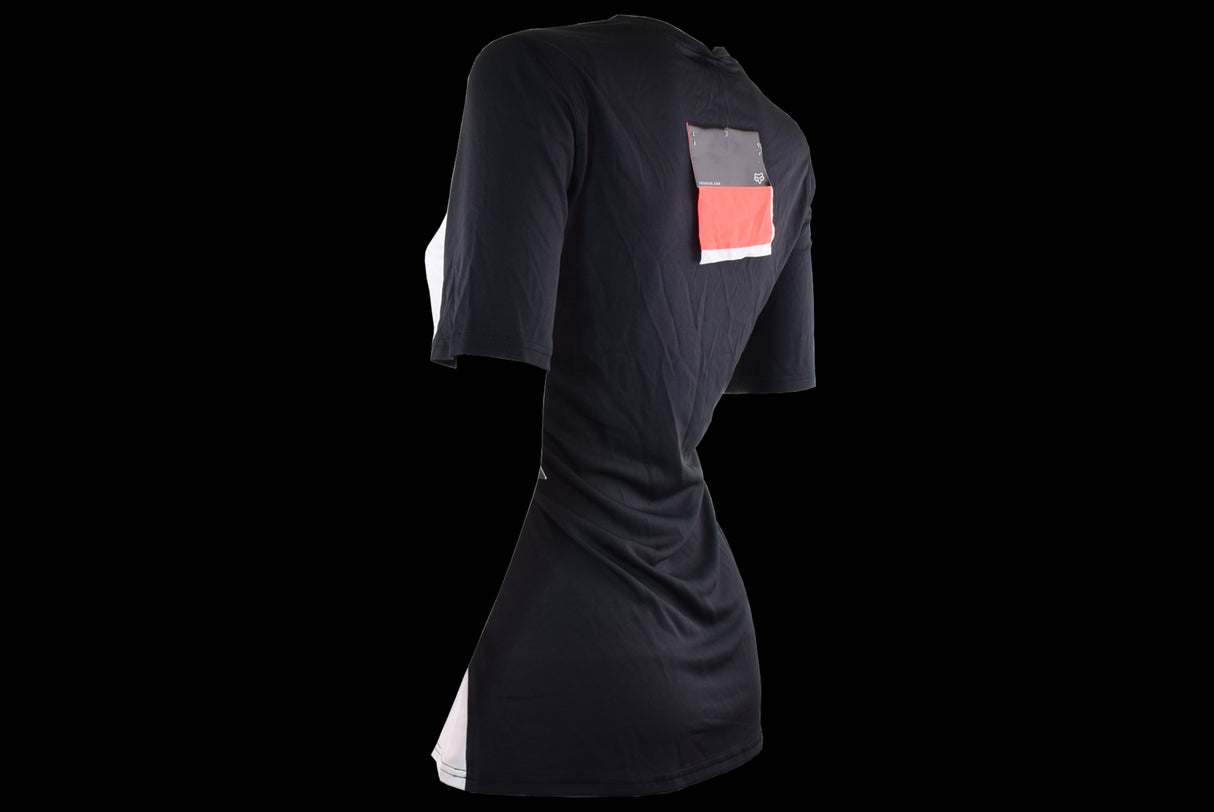 Fox Racing - Womens Ranger Short Sleeve Block Jersey - Wht/Blk - S