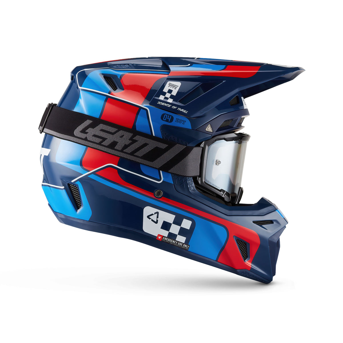 Leatt Moto 8.5 | Composite Off-Road Helmet Kit | Velocity 5.5 Goggles