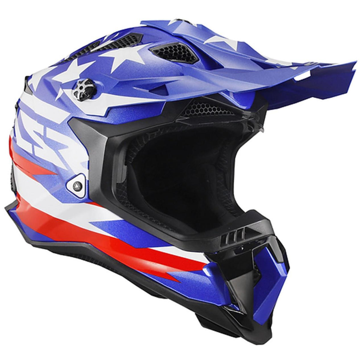 LS2 - Subverter Evo Motocross Helmet - Gloss Red/White/Blue - L