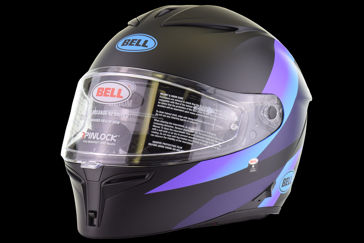 Bell - Lithium Passion Black/Purple Md