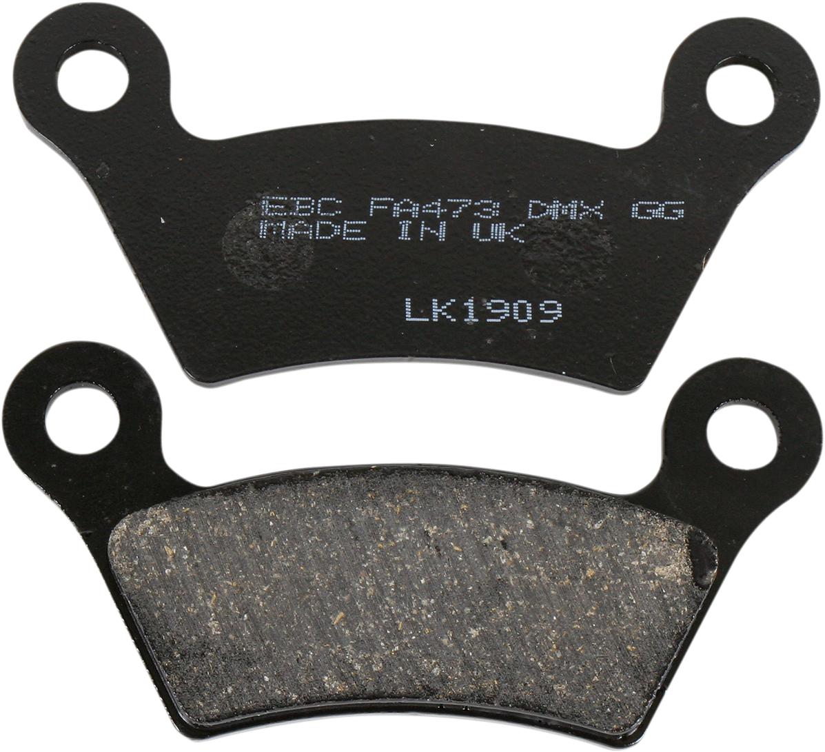 EBC FA Series Organic Base Rear Left Brake Pads - FA473 (Can-Am Spyder 990 RS / Spyder 990 RSS / Spyder 990 RT 2008–2012)