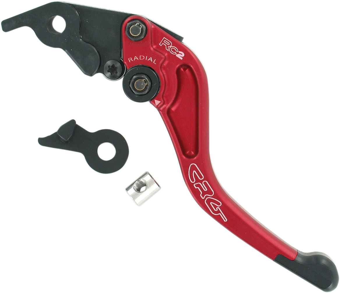 CRG 2RB-522-H-R RC2 Shorty Clutch Lever - Red | Street