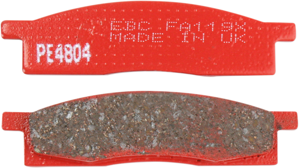 EBC FA-TT Series Semi-sintered Front Brake Pads - FA119X (Yamaha YZ85 / YZ80 / TTR125LE 1986–2024)