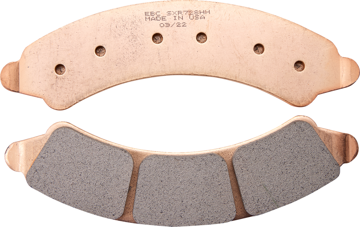 EBC SXR Sintered Front Brake Pads - SXR728HH (Polaris RZR XP 4 Turbo S / RZR Turbo S / RZR Turbo S4 2019–2021)