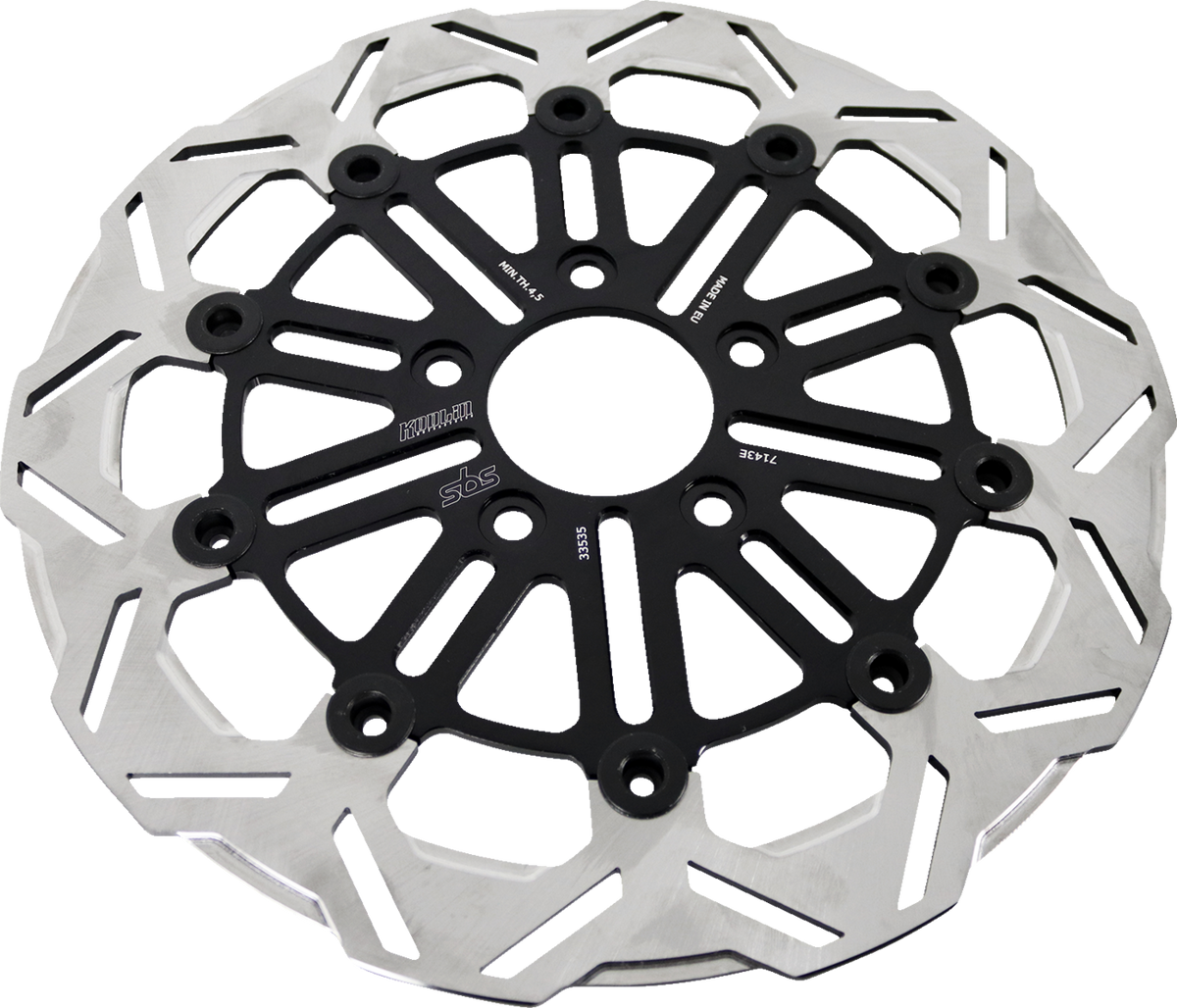 SBS Brake Rotor Designed by Kodlin, Front - 7143E (Harley-Davidson 2006–2025)