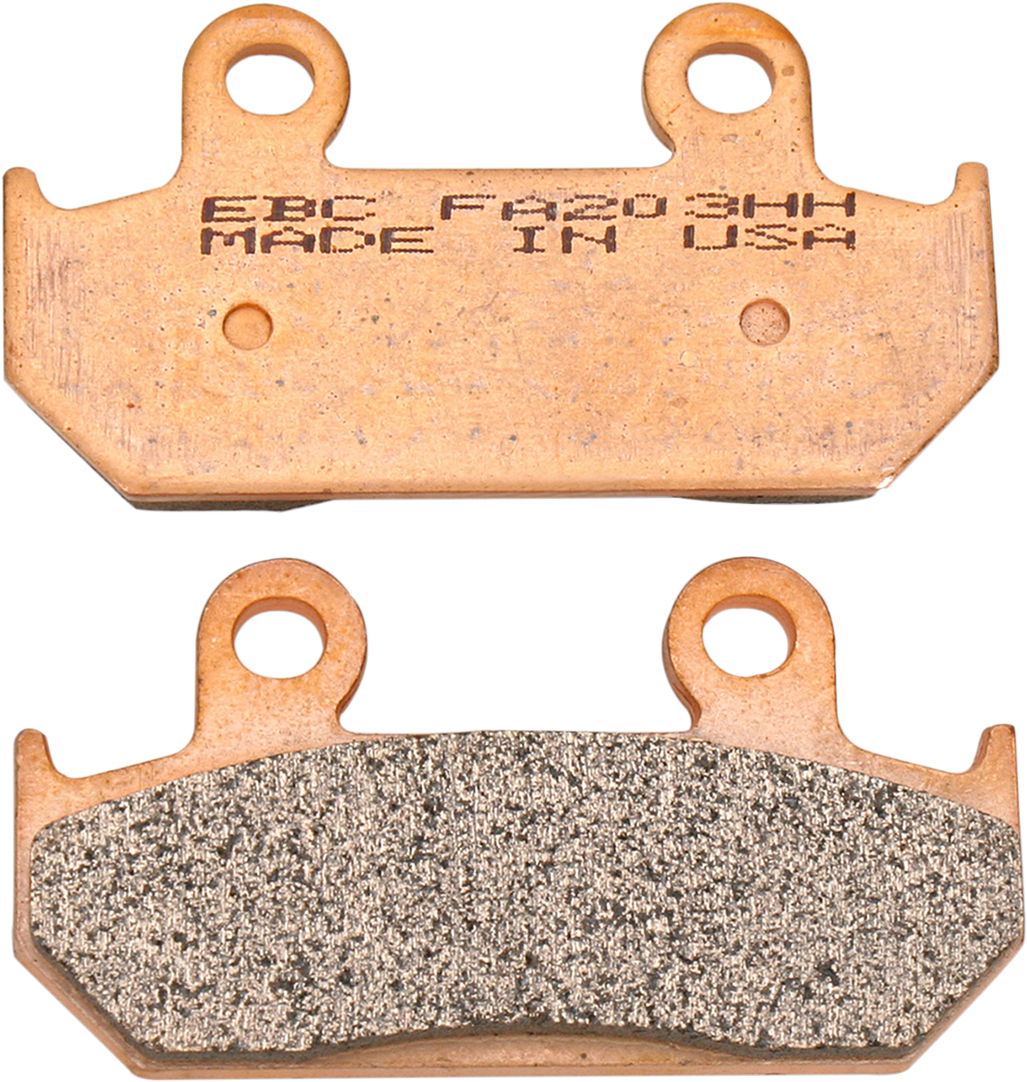 EBC FA-HH Series Sintered Front Brake Pads - FA203HH (Honda CBR600F F2 / CBR600F2 1991–1994)