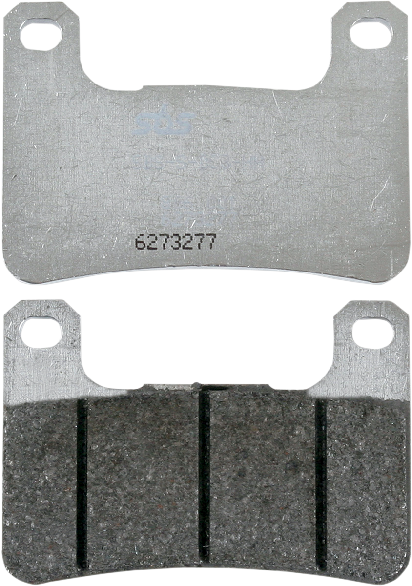 SBS Track Organic Base Front Brake Pads - 806DC (Kawasaki Ninja ZX-10R / Suzuki GSX-R1000 2004–2025)