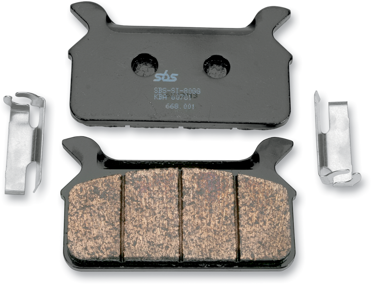 SBS Sintered Rear Brake Pads - 668H.LS (Harley-Davidson FLHTC Electra Glide Classic / FLHTCU Electra Glide Ultra Classic / FLTC Tour Glide Classic 1986–1999)