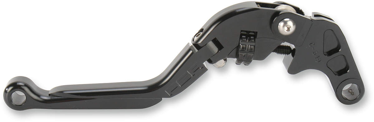 PSR 00-01622-22 GP Folding Adjustable Clutch Lever - Black | Street