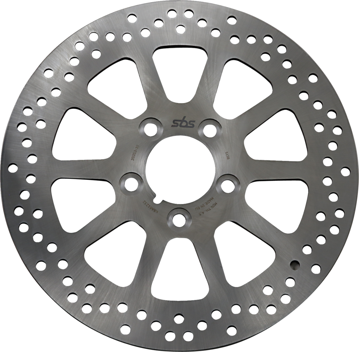 SBS Stainless Steel Brake Rotor, Rear - 5156 (Harley-Davidson 2000–2017)