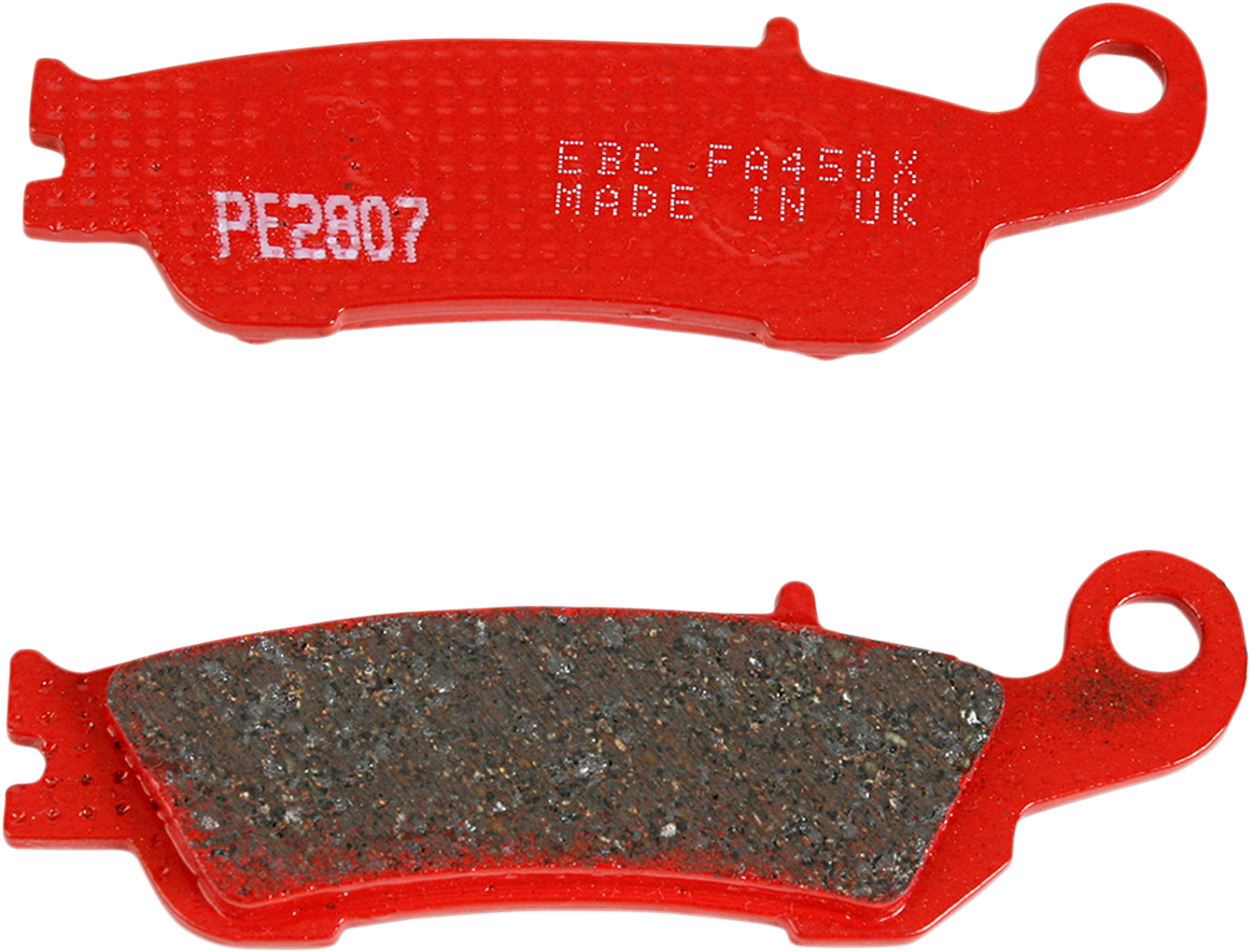 EBC FA-TT Series Semi-sintered Brake Pads - FA271X (Arctic Cat 300 4x4 / 400 2x4 / 400 4x4 1996–2008)